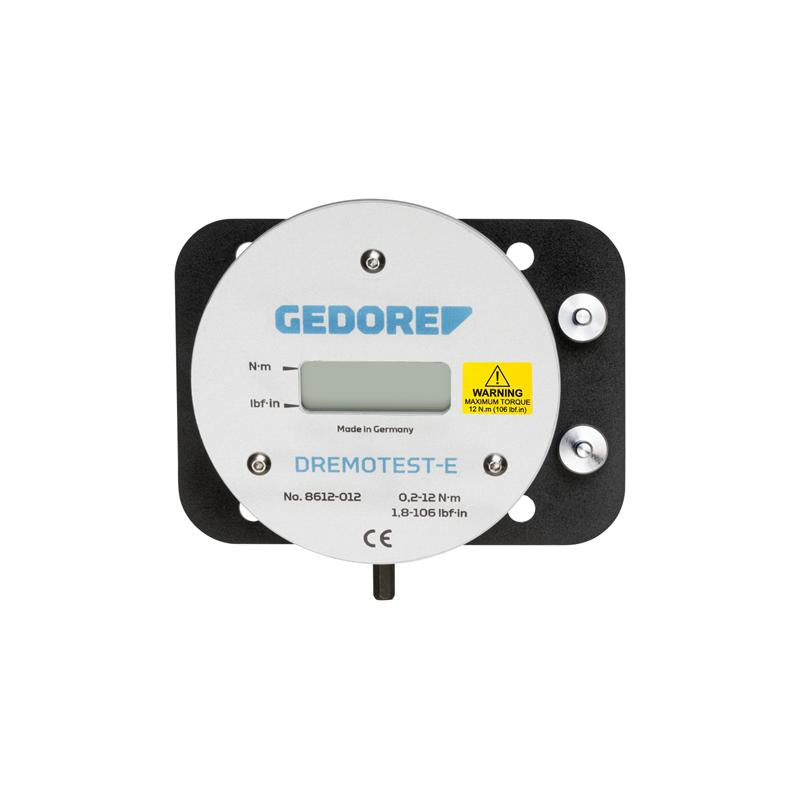 GEDORE Elektronisches Prüfgerät DREMOTEST E 0,2 bis 12 Newtonmeter 8612-012