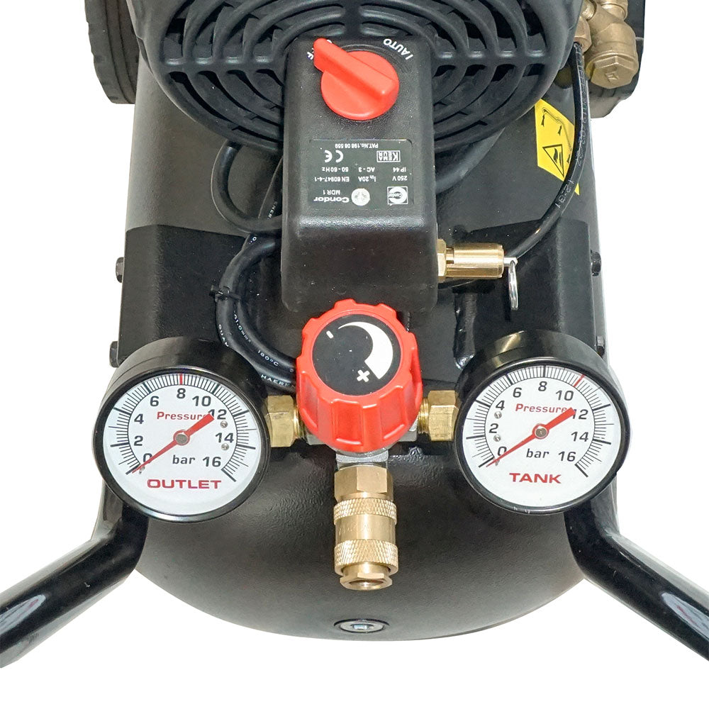 Aerotec Ölfreier Kolbenkompressor Zenith 270 TECH SILENT (230 Volt / 68 dB)