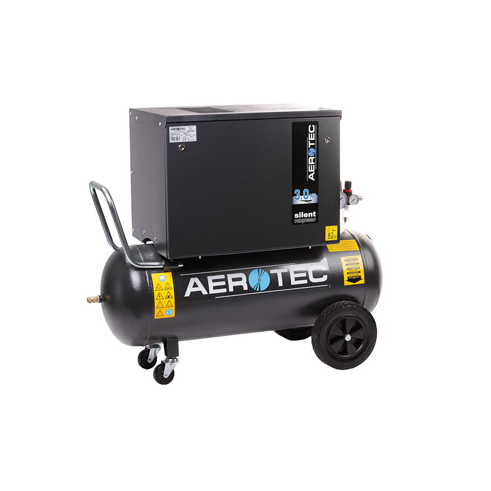 Aerotec Ölgeschmierter Kolbenkompressor Super SILENT 90 (230 Volt / 66 dB)