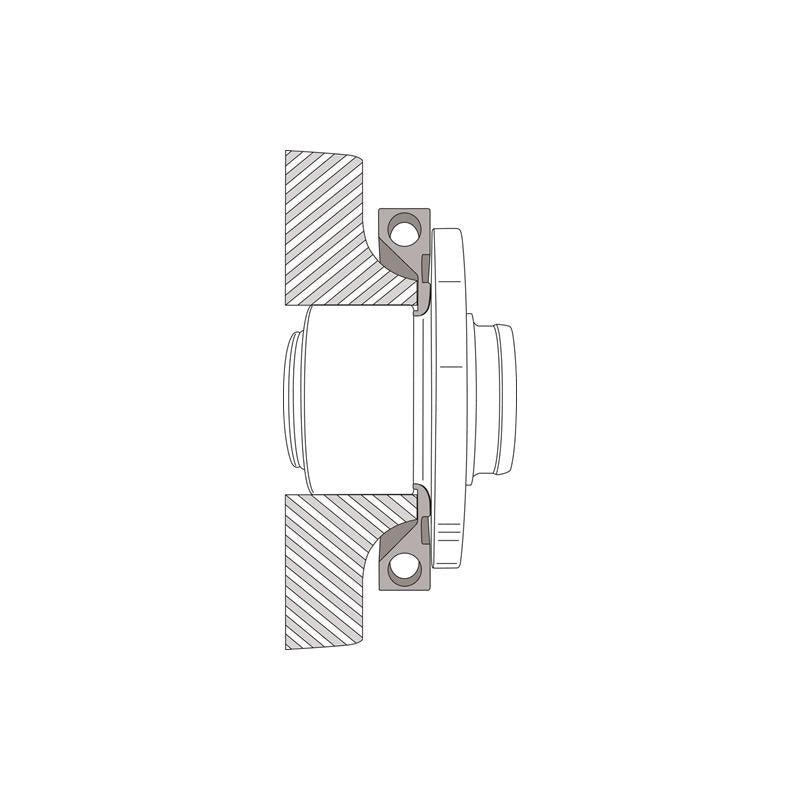 GEDORE Radlager Montagewerkzeug für Volvo und Ford, Durchmesser 78 / 82 Millimeter KL-0041-461 D
