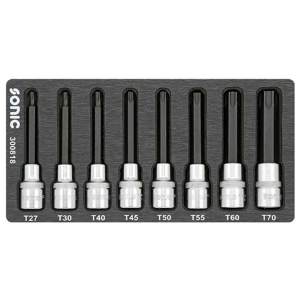 Sonic BMCS Blasformkoffer mit 1/2 TX Biteinsätze lang, 8-teilig