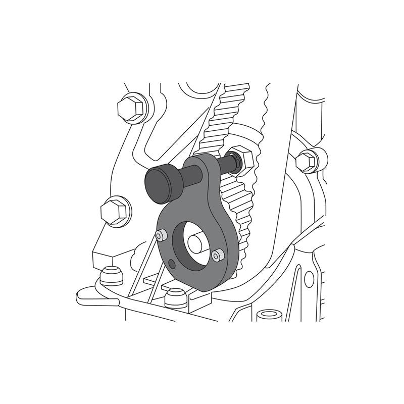 GEDORE Arretierwerkzeug Satz für Volkswagen 1.6 und 2.0 TDI KL-0280-706 KA