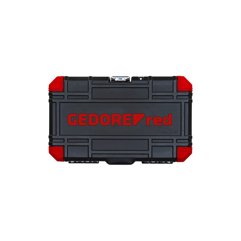 GEDORE Steckschlüssel-Satz 1/4 Zoll 4-14 Millimeter 46-teilig - R49003046