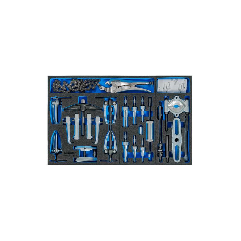 GEDORE Abzieher-Set in Check-Tool-Modul 2005 CT4-1.04-1.40