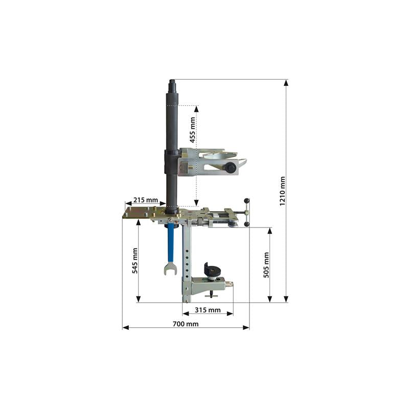 GEDORE Federspanner mit mobilem Arbeitsgestell KL-5501-B-Z