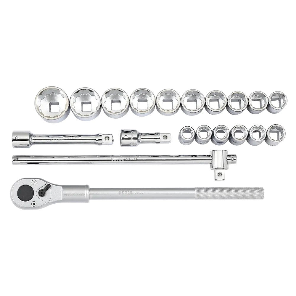 Sonic Stecknusssatz 3/4" 12-kant 20-teilig - 402001