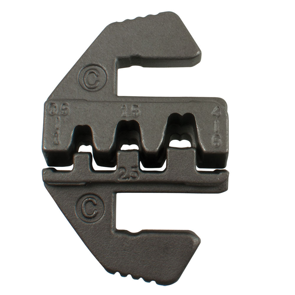 SW-Stahl Pressbacken für unisolierte Kabelschuhe 0,5-6,0 mm²