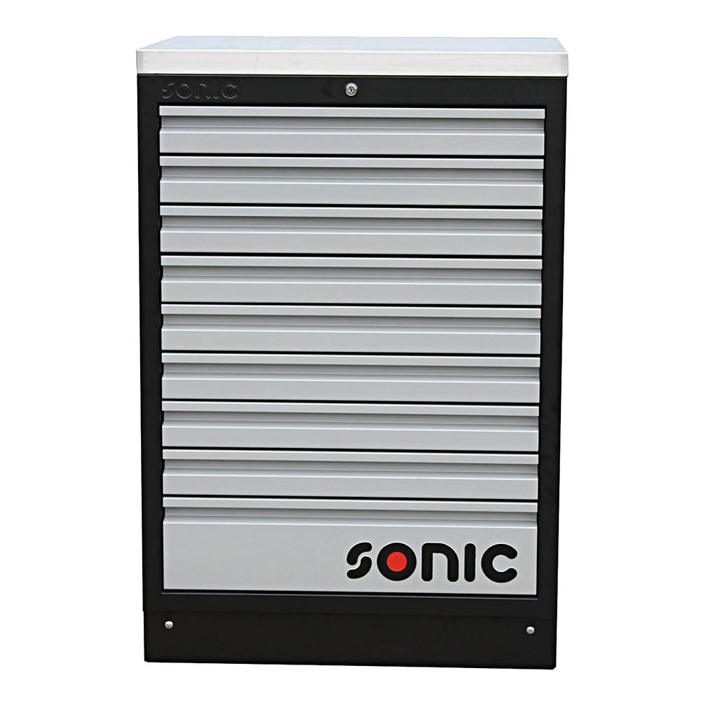 Sonic MSS 674mm Schrank mit Edelstahl-Arbeitsplatte