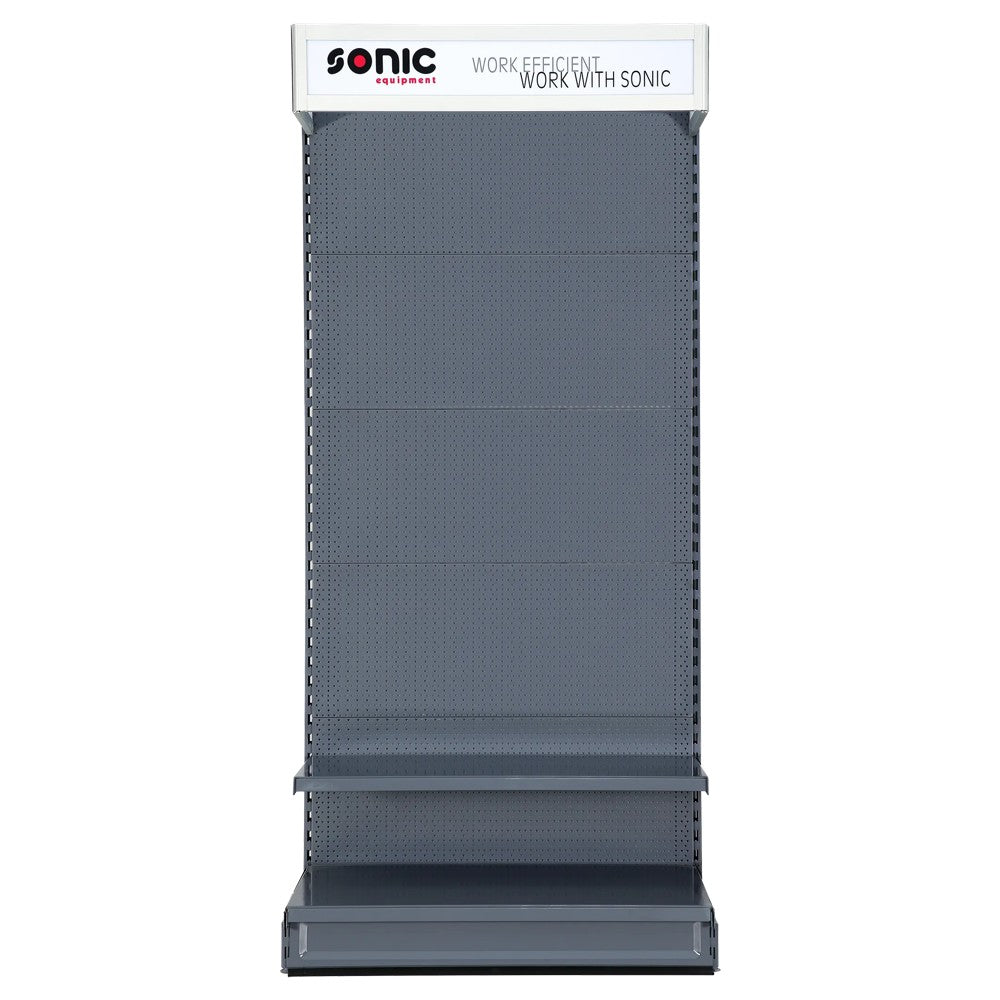 Sonic Ausstellungswand 1 Meter inklusive Haken und Leuchte - 47796