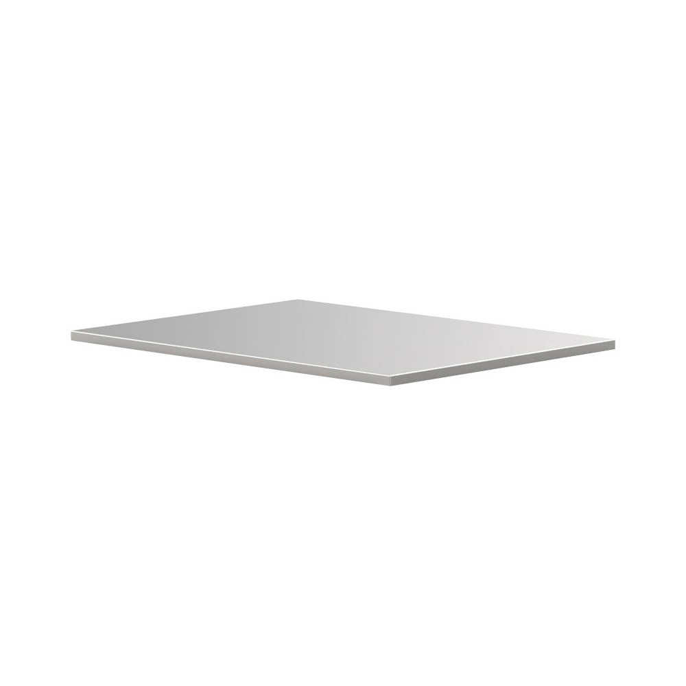 Sonic MSS+ Edelstahlarbeitsplatte, fahrbarer Schrank (870x660x20mm)