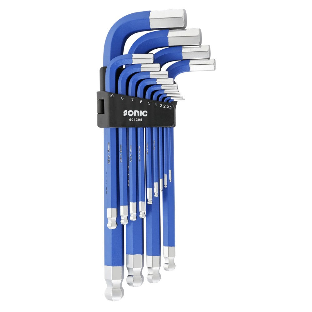 Sonic Innensechskantschlüsselsatz magnetisch Kugelkopf 13-tlg. - 601305