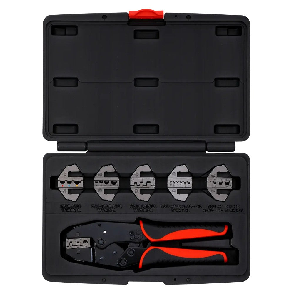 Sonic Crimpzangen-Satz mit diversen Einsätzen 7-teilig - 813001