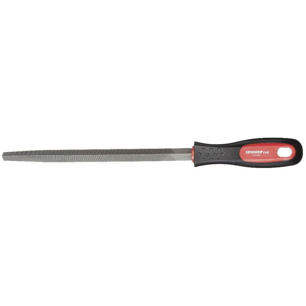 GEDORE Dreikantfeile Hieb 2, 310 Millimeter, Zweikomponenten-Griff - R93100052