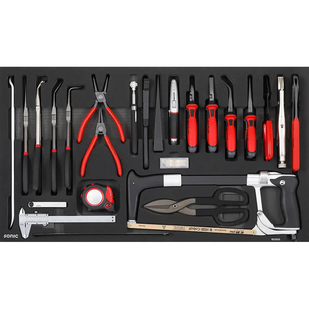 Sonic Schaumeinlage SFS Zangensatz, 26-teilig