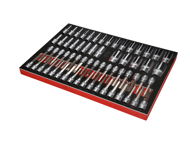 KS Tools Performanceplus Werkstattwagen-Satz P10 mit 536 Werkzeugen für 8 Schubladen