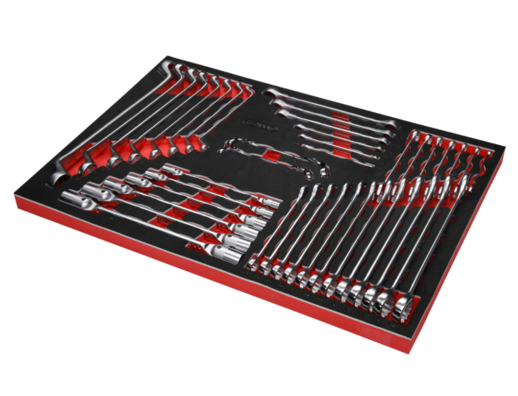 KS Tools Performanceplus Werkstattwagen-Satz P15 mit 241 Werkzeugen für 4 Schubladen