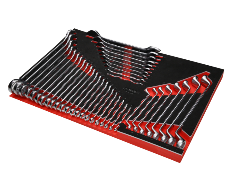 KS Tools Performanceplus Werkstattwagen-Satz P15 mit 262 Werkzeugen für 5 Schubladen