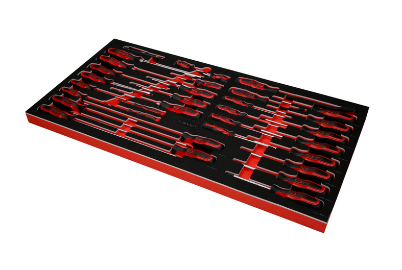 KS Tools Performanceplus Werkstattwagen-Satz P25 mit 446 Werkzeugen für 6 Schubladen
