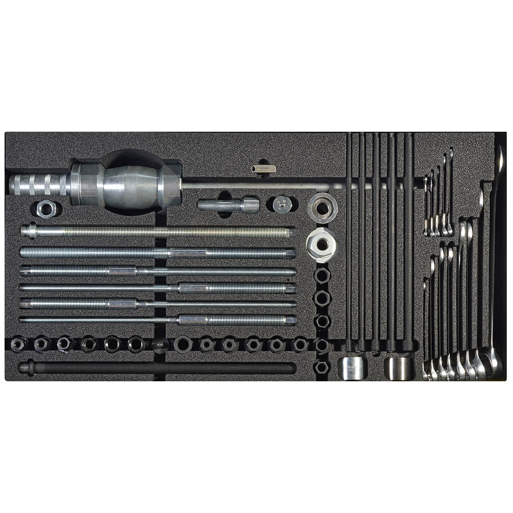 SAUER Werkstattwagensortiment Antriebssatz 55-teilig