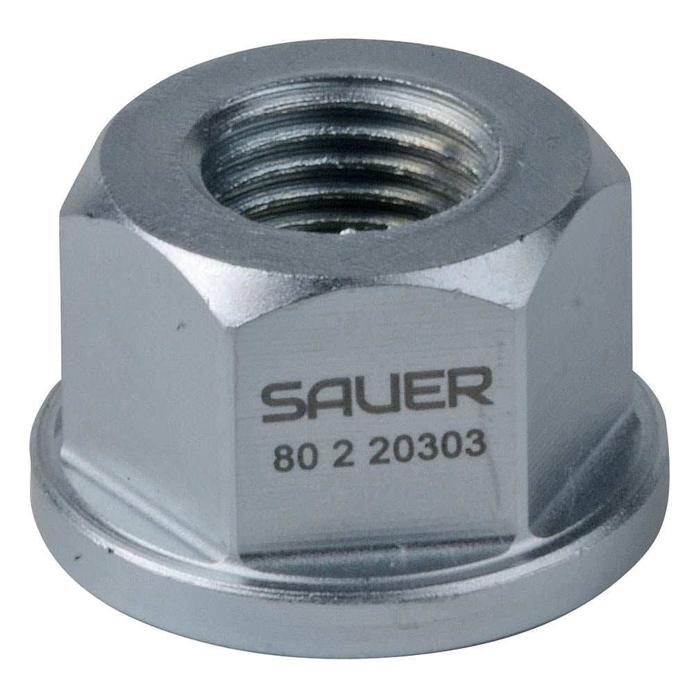 SAUER Sechskant-Mutter mit Flansch