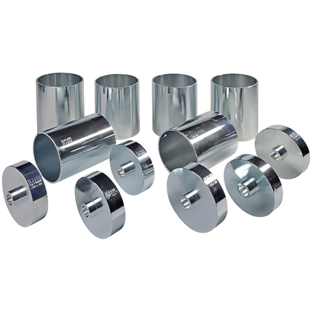 SAUER Druck- und Stützhülsensatz ø 102 – 120 mm 12-teilig