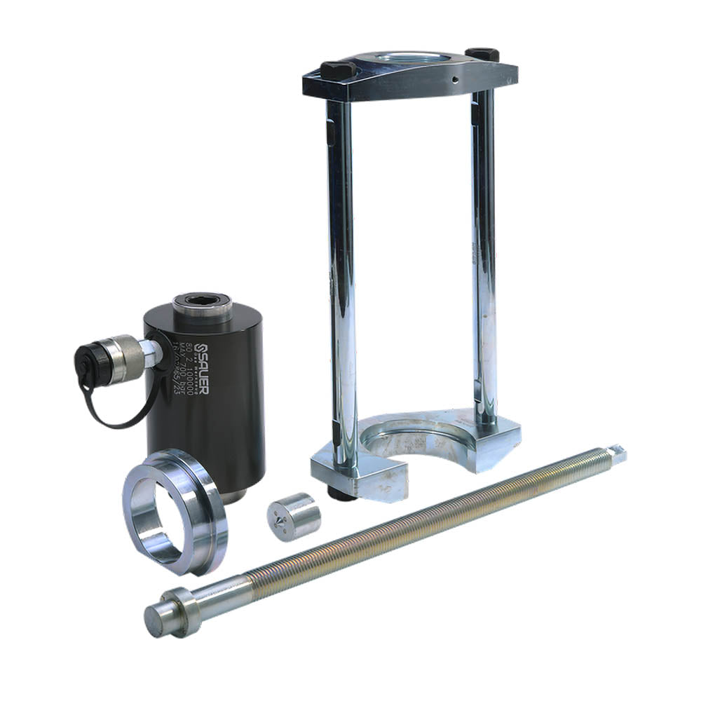 SAUER Basissatz Hydraulik mit Pressrahmen Version 1