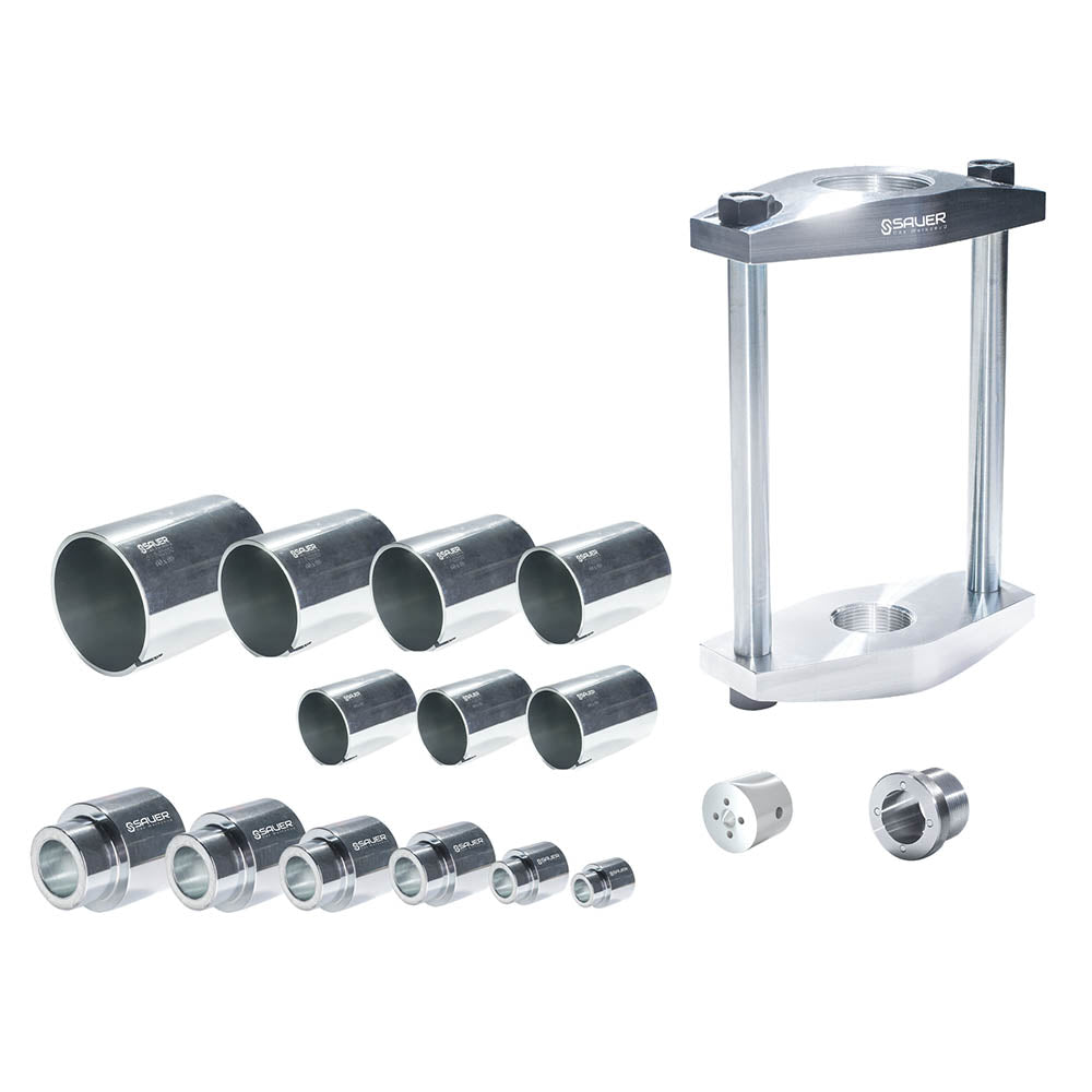 SAUER Druck- und Stützhülsensatz mit Pressrahmen