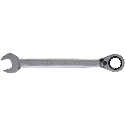 SW-Stahl Gabelringratschenschlüsselsatz umschaltbar 12-teilig (8 bis 19 mm)