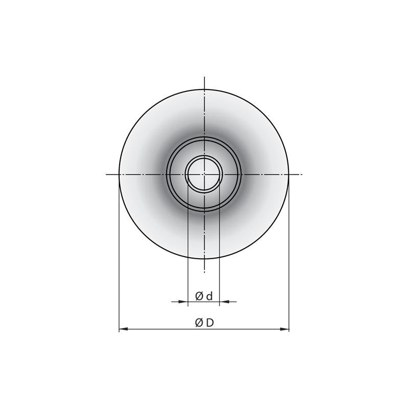GEDORE Schneidrädchen für Edelstahlrohre 32 x 9,9 x 6,1 mm - 230421