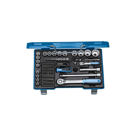 GEDORE Steckschlüssel-Satz 1/4 Zoll und 1/2 Zoll 81-teilig 19 V20 U-20