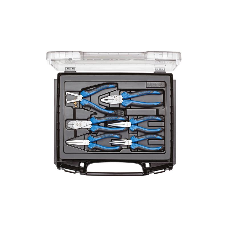 GEDORE Zangen-Satz, sechs Teile, in i-BOXX 72-1101-002