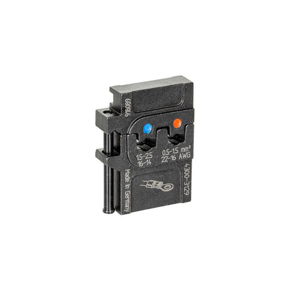 GEDORE Modul-Einsatz für isolierte Kabelschuhe von 0,5 bis 1,5 mm² und von 1,5 bis 2,5 mm² - 8140-02