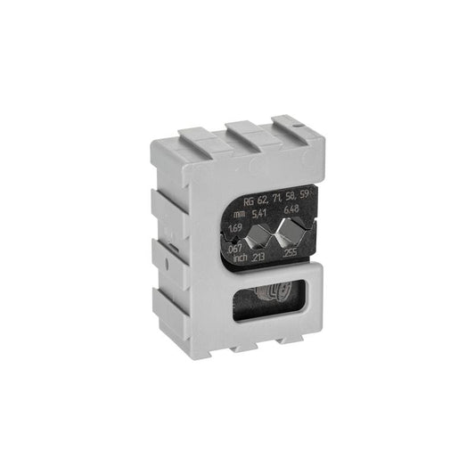 GEDORE Modul-Einsatz für Koaxial-Verbinder RG 58, RG 59, RG 62, RG 71 - 8140-14