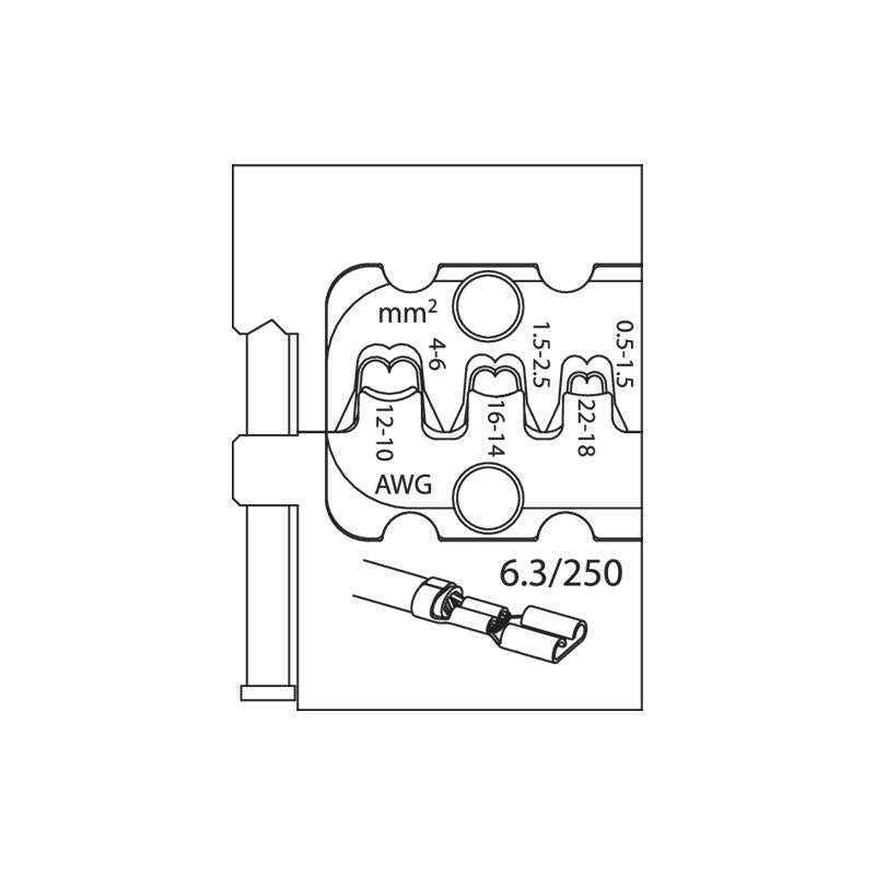 GEDORE Crimpzangen-Set Automotive 4-teilig S 8140 A-