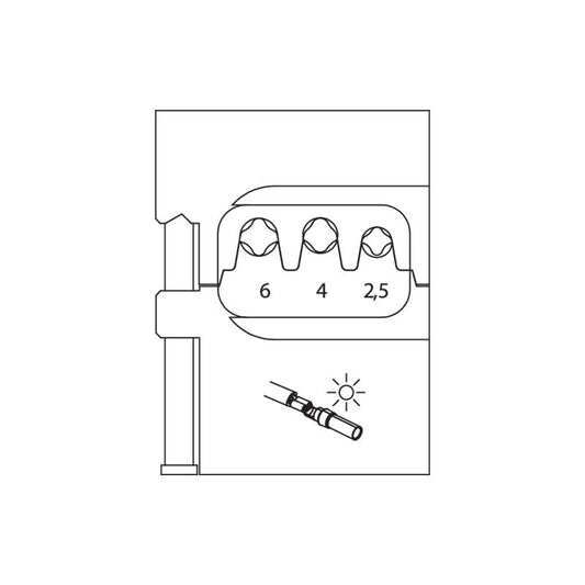 GEDORE Modul Einsatz für Solarlok 8140-23