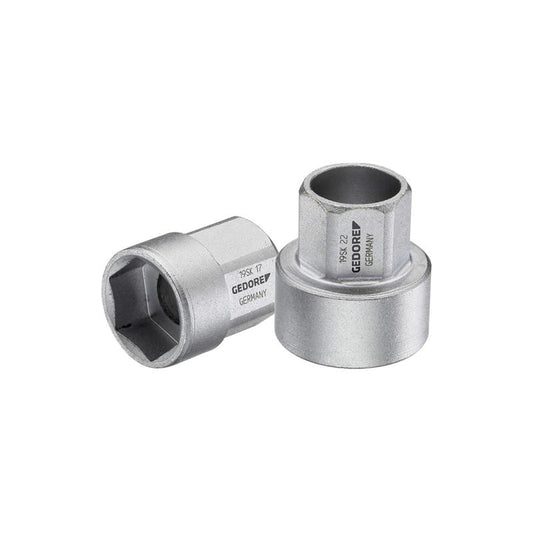 GEDORE Steckschlüsseleinsatz 1/2 Zoll, kurz, 14 Millimeter - 19 SK 14