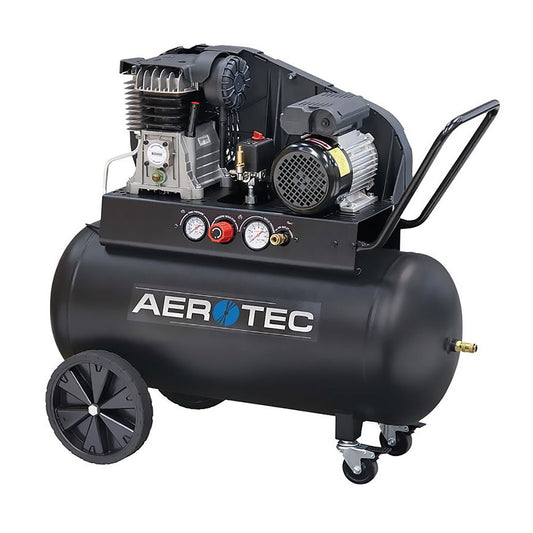 Aerotech Ölgeschmierter Kolbenkompressor 590-90 S-TECH (230 Volt / 73 dB)