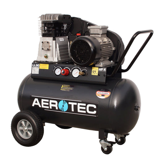 Aerotech Ölgeschmierter Kolbenkompressor 600-90 TECH (400 Volt / 78 dB)