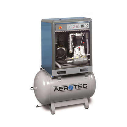 Aerotec Industrie Kolbenkompressor Silent Basis PRO K-AK50-15-270 (7,5 kW / 400 Volt / 15 Bar / 68 dB)