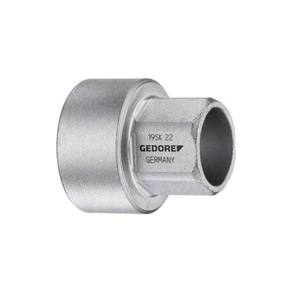 GEDORE Steckschlüsseleinsatz 1/2 Zoll, kurz, 10 Millimeter 19 SK 10-19 SK 10