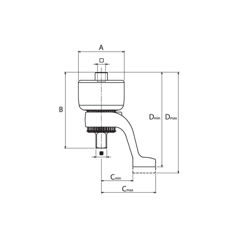 GEDORE Drehmomentvervielfältiger Garnitur 1300 Newtonmeter DVV-13ZG