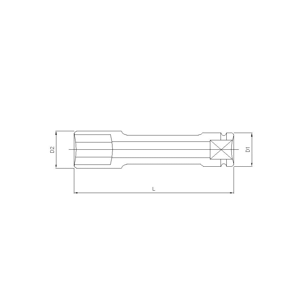 Sonic Kraft-Stecknusssatz 1/2" 3-teilig - 300302