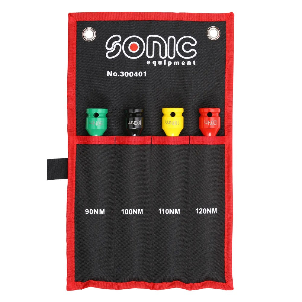 Sonic Torsion Verlängerungen-Satz 1/2" 4-teilig - 300401