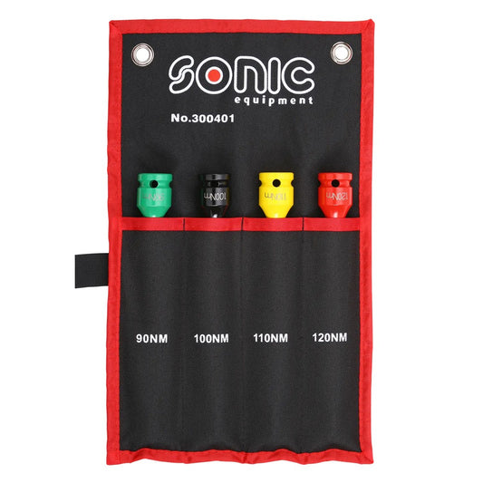 Sonic Torsion Verlängerungen-Satz 1/2" 4-teilig - 300401