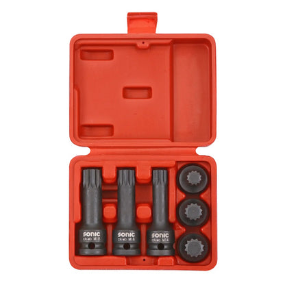 Sonic Kraft-Biteinsatz-Satz 1/2" 6-teilig - 300601