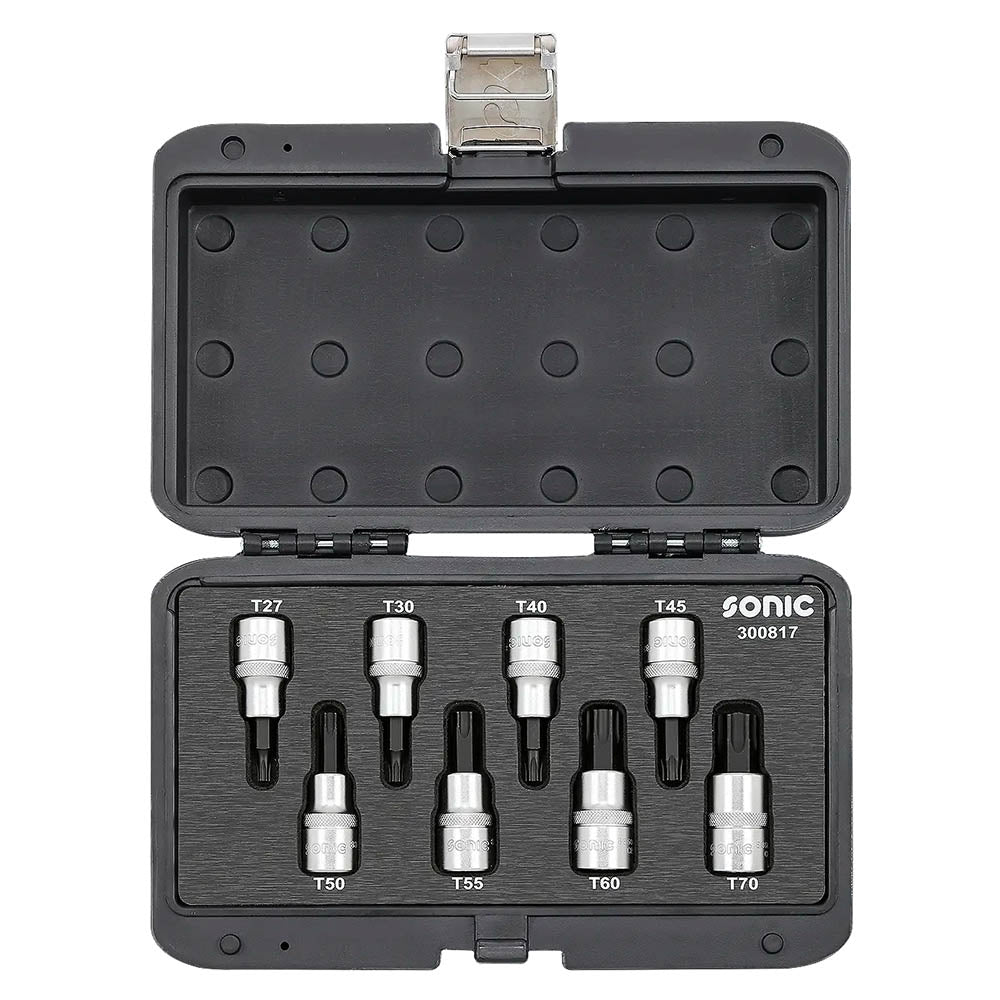 Sonic BMCS Blasformkoffer mit 1/2 TX Biteinsätze, 8-teilig