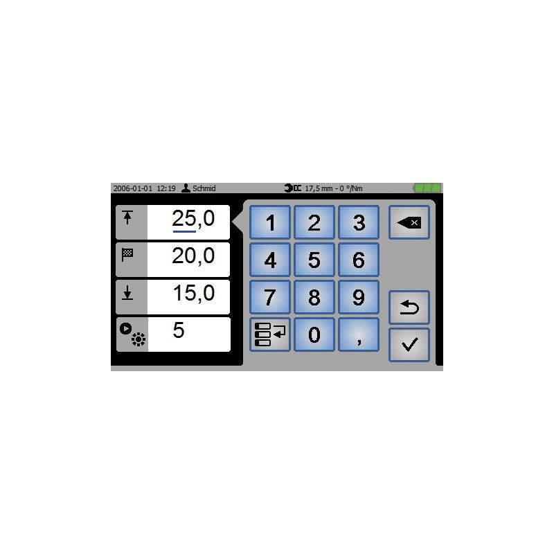 GEDORE E-Torc Q R Displayeinheit mit Scanner ETQR-DS