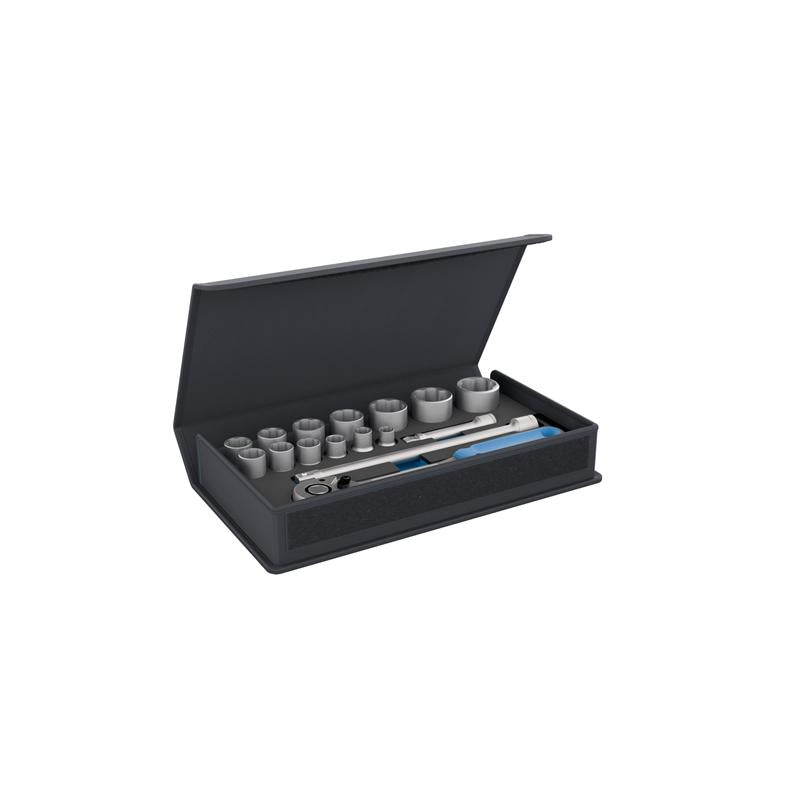 GEDORE Steckschlüssel-Satz 1 Zoll 16-teilig TC 19-MU-10