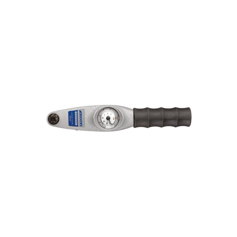 GEDORE Drehmomentschlüssel mit Schleppzeiger und Signal 2,4 bis 12 Newtonmeter ADS 12 DS - 123456