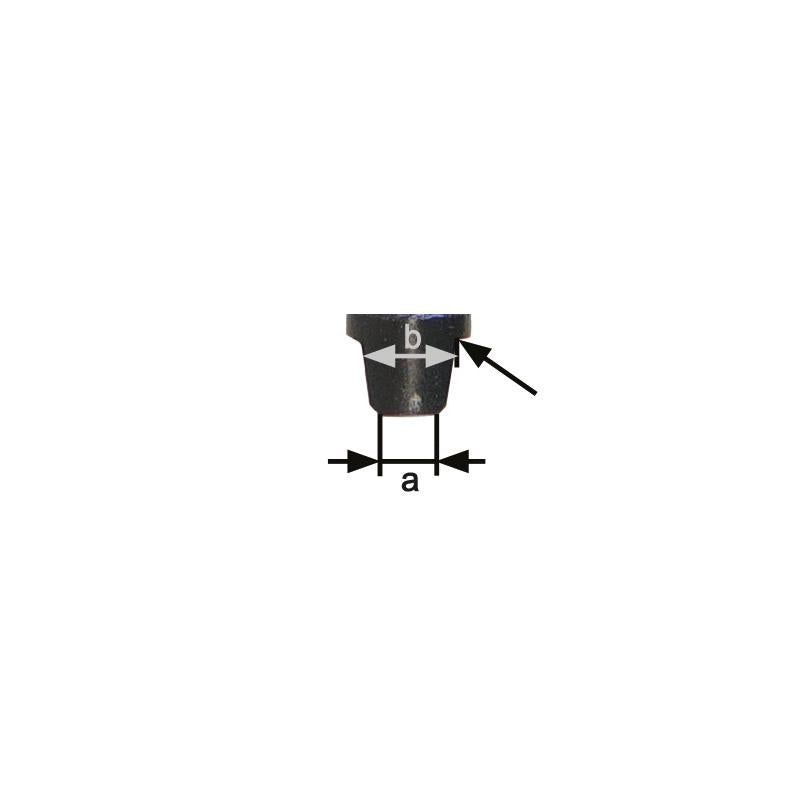 GEDORE Verstellbares Spreizwerkzeug mit Keil Nummer 1, 2, 4 und 5 - KL-0104-21 KB
